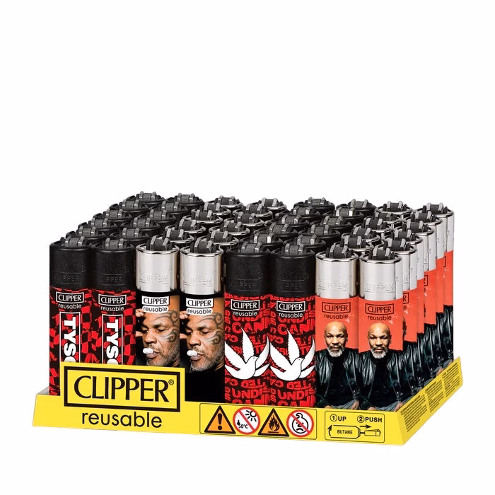 Clipper Lighter - Mike Tyson Image 48pk