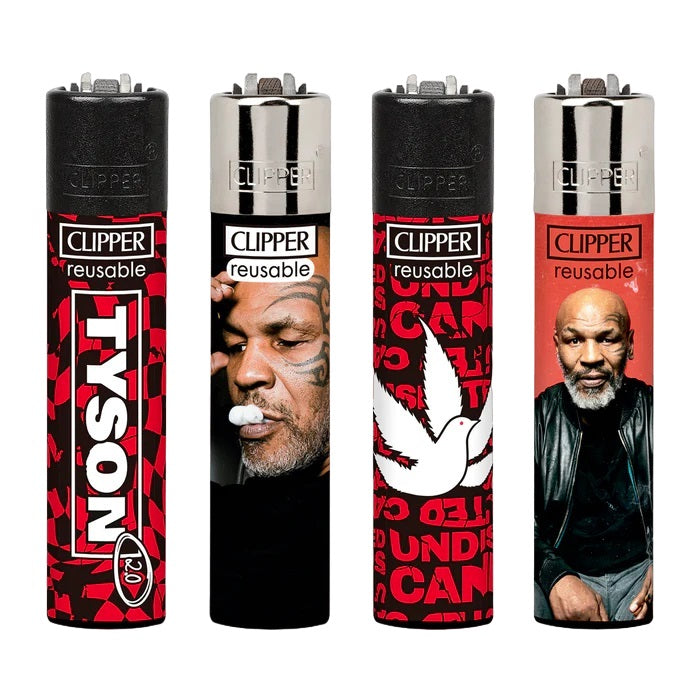 Mike Tyson Boxing Trading Cards Gift Pack - 2 Assorted Collector Cards With Toploaders