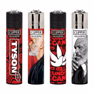 Clipper Lighter - Mike Tyson Smoking 48pk