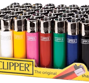 Clipper Lighter - Solid - 48pk