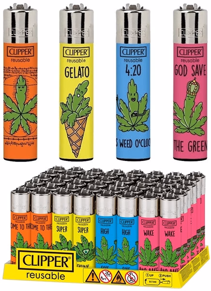 Clipper Lighter - Vegan Quotes 48pk