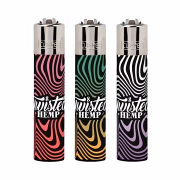 Clipper Lighter - Twisted Hemp Swirl 48pk