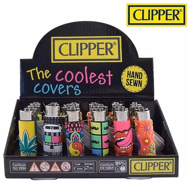 Clipper Lighter Pop Cover Edition - Mix & Go 30pk