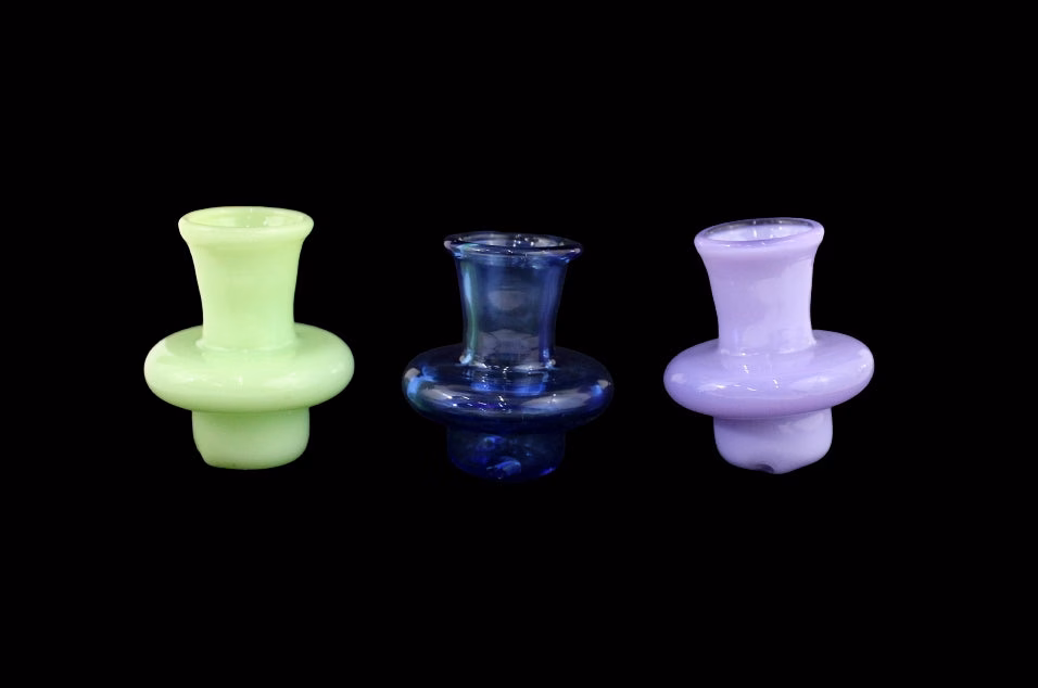 4ct Dual Side Port Hole Flare Carb Cap