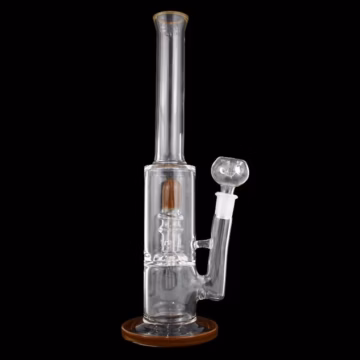 12" Color Rim Dome Perk Stemless Water Pipe