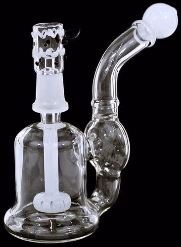 7" Color Art Shower Recycler 14mm Oil Rig - Image 3