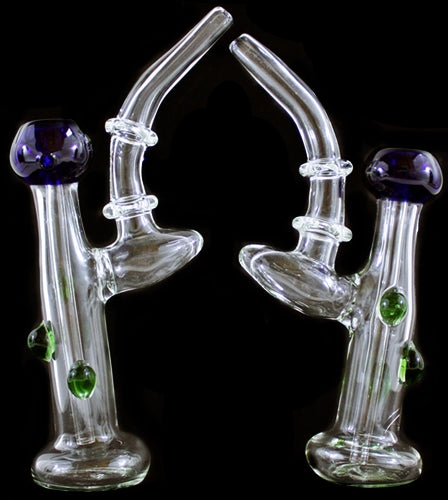9" Color Join Marble Ring Slurp Bubbler