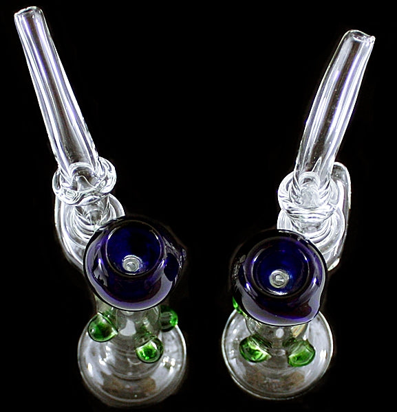 9" Color Join Marble Ring Slurp Bubbler - Image 4