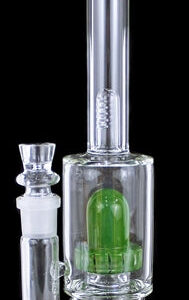 12" Color Rim Inline UFO Perk Water Pipe
