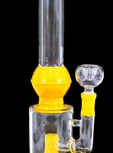 12" Color Art Shower Perk Water Pipe