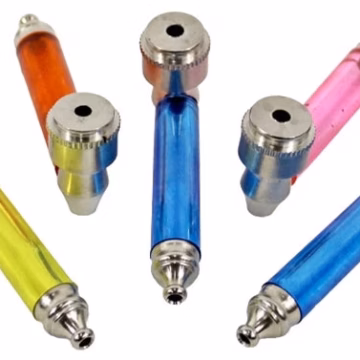 10ct 3" Color Tube Metal Pipe Assortment