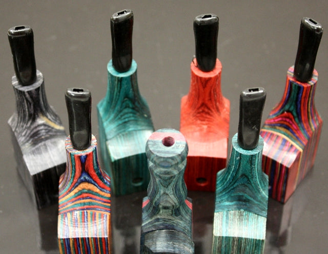 10ct 3.5" Colorful Wood Pipe With Lid Assortment - Image 5