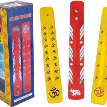 Wood Incense Holder 25pk