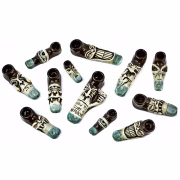 12ct  2"-4" Ceramic Hand Pipe Assortment Combo 3