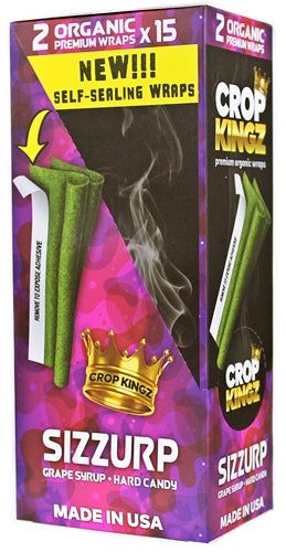 Crop Kingz Premium Hemp Wraps - Sizzurp