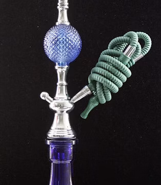 22" 1 Hose Crystal Ball Hookah