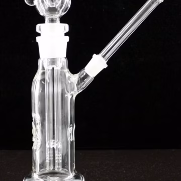 7mm 9" Custom Creations Science Burb Quadstem Water Pipe BR1
