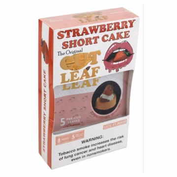 Original Cut Leaf Wraps - Strawberry Short Cake