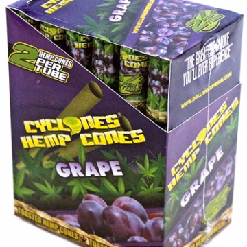 Cyclones Hemp Cones - Grape
