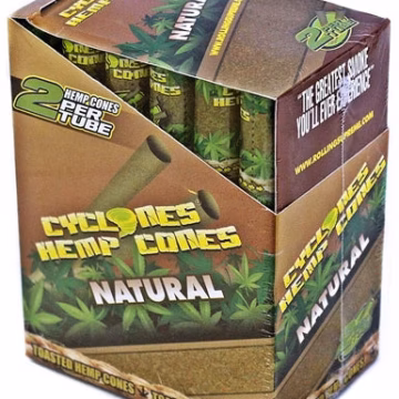 Cyclones Hemp Cones - Natural