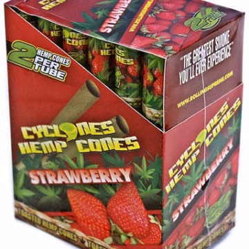 Cyclones Hemp Cones - Strawberry