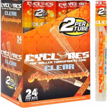 Cyclones Pre Rolled Transparent Cone - CLEAR - Pimperschnaps