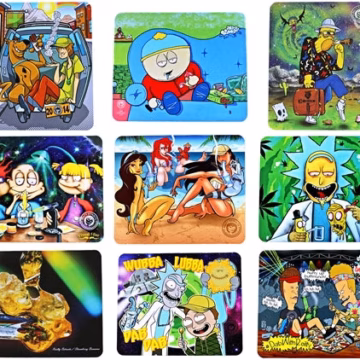 5ct Character Mousepad Style Dab Mat Assortment