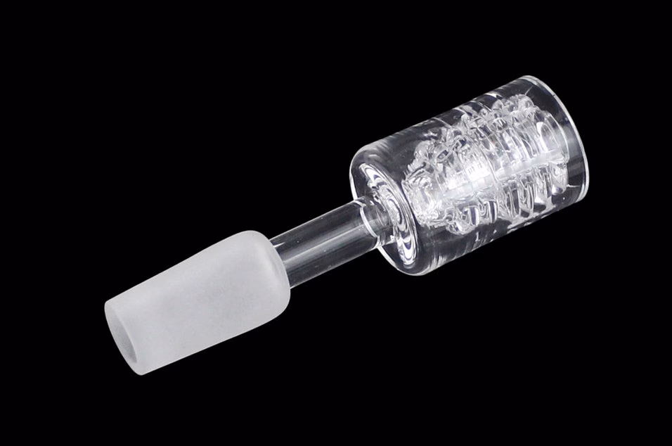 6-Stack Diamond Knot Quartz Banger - 14m