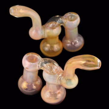 7" Double Chamber Fuming Bubbler Water Pipe