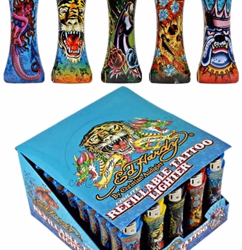 Ed Hardy Curve Refillable Lighters EH-LT-162