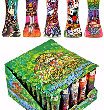 Ed Hardy Curve Refillable Lighters EH-LT-166