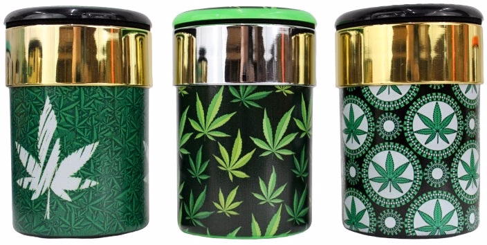 Leaf Extinguisher LED Light Car Ashtray 6pk