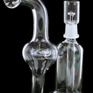 8" Elbow Recycler 14mm Oil Rig Bubbler