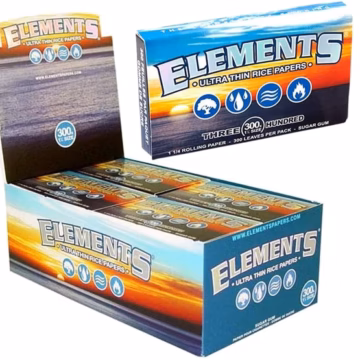 Elements Rolling Paper - 1 1/4 300s 20pk