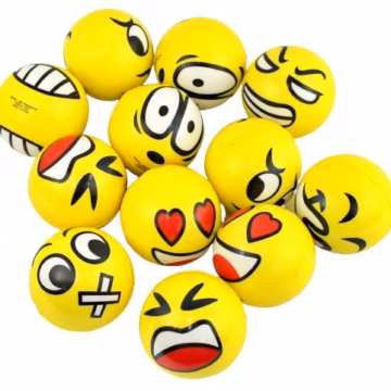 12ct Relax Stress Relief Ball Emoji Assortment