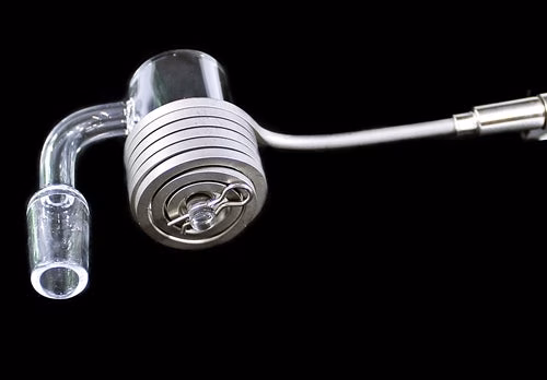 Quartz 14mm E-Banger with Clip for Enail Coil