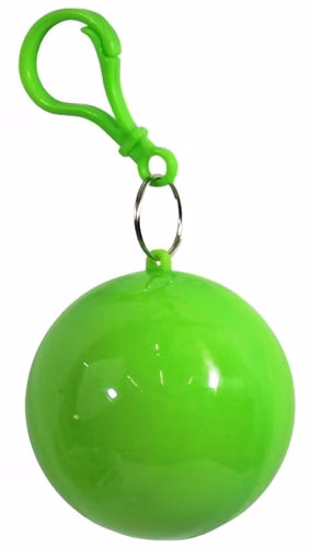Rain Poncho Keychains 12pk - Image 3