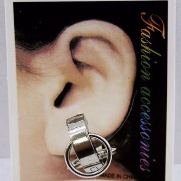 12ct Fashion Triple Loop Earring