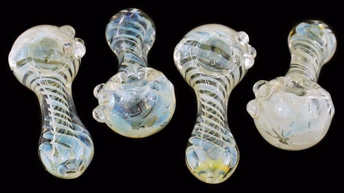 6ct 3.5" Fossil Fuming Marble Hand Pipe