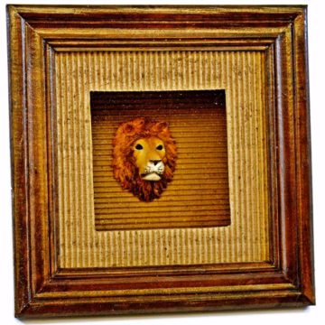 Framed Lion Mount