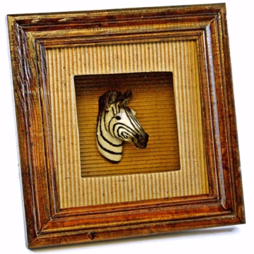 Framed Zebra Mount