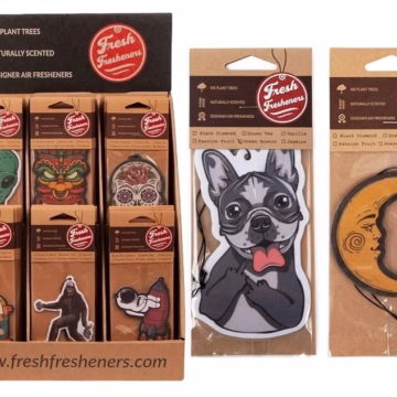Fresh Fresheners 120pc with Counter Top Display