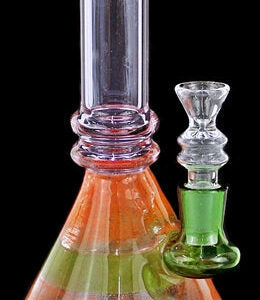 8" Frit Beaker Water Pipe