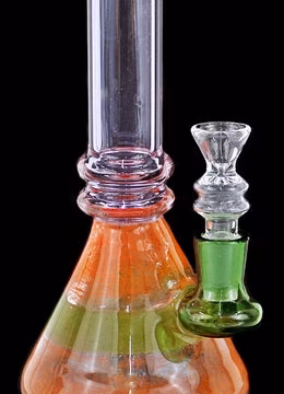 8" Frit Beaker Water Pipe