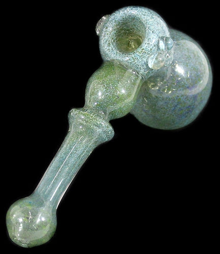 2ct 7" Frit Color Art Hammer Bubbler Water Pipe