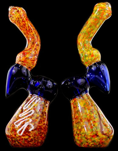 2ct 8" Frit Tube Color Bowl Bubbler - Image 4