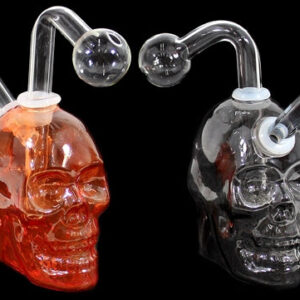 2ct 5" Double Face Skull Oil Burner Assortment