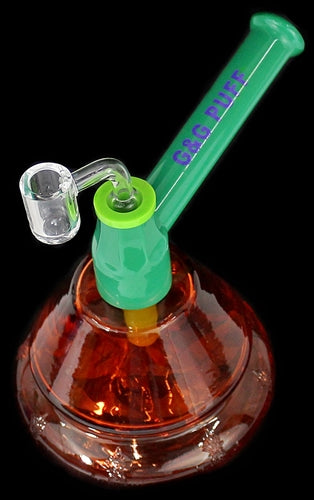 GG Puff Portable Water Pipe With Banger and Glass Beaker