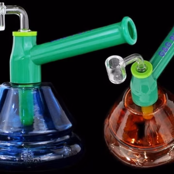 GG Puff Portable Water Pipe With Banger and Glass Beaker