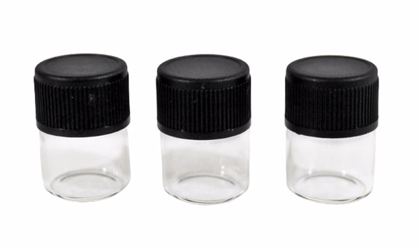 Screw Cap Glass Vials - GV1 - 144pk - 1.0ML